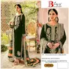Bilqis B 17 A To H Embroidery Faux Georgette Pakistani Suits Wholesale Shop In Surat
